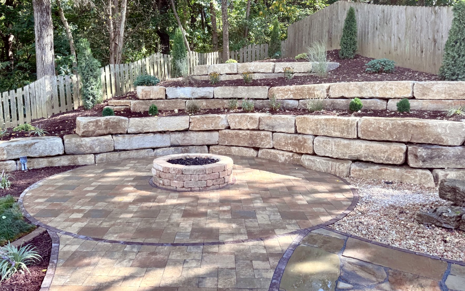Paver Patios & Walkways project 10 by Aubrey Co. in Wentzville, MO