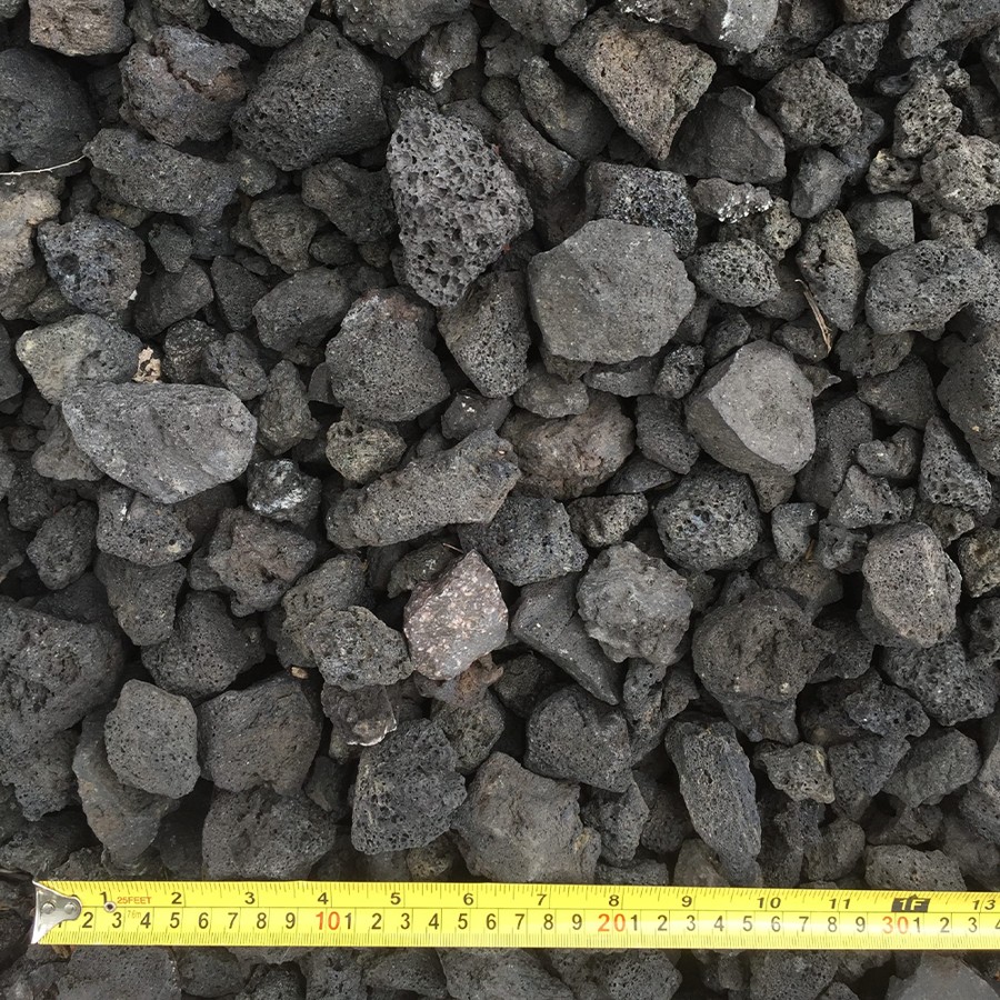 Black Lava Large material sample