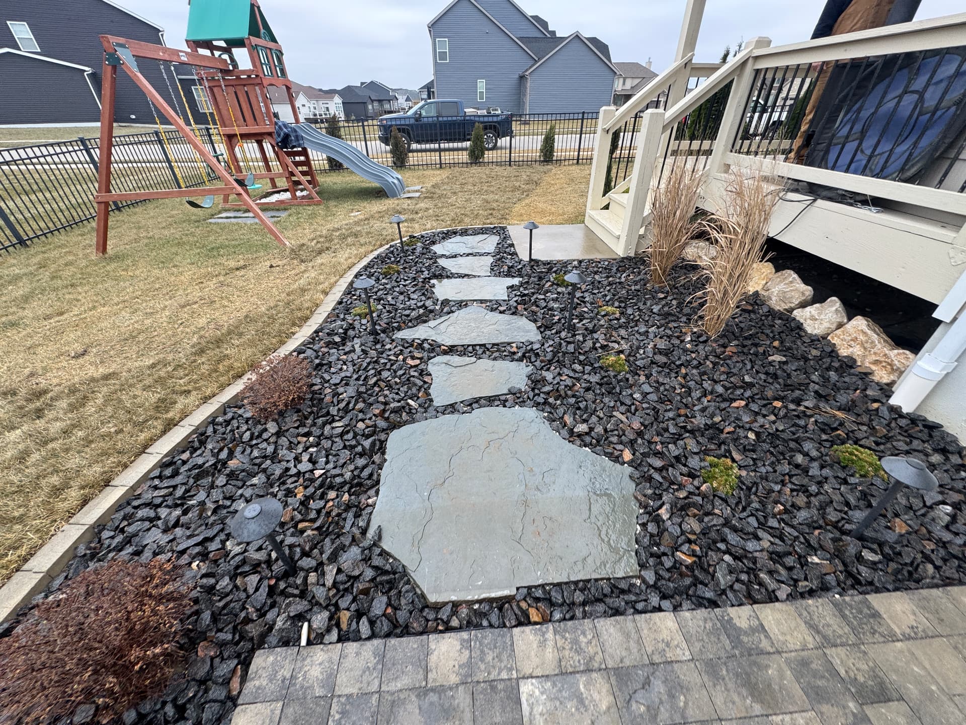 Shady Creek Pergola Patio project 6 by Aubrey Co. in Wentzville, MO