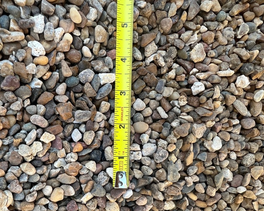Old Monroe Pea Gravel material sample