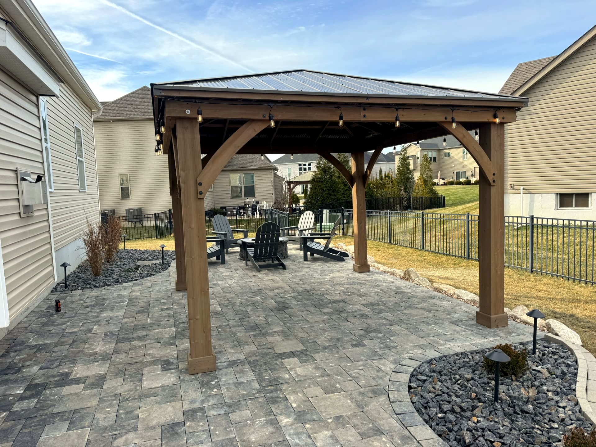 Paver Patios & Walkways project 4 by Aubrey Co. in Wentzville, MO