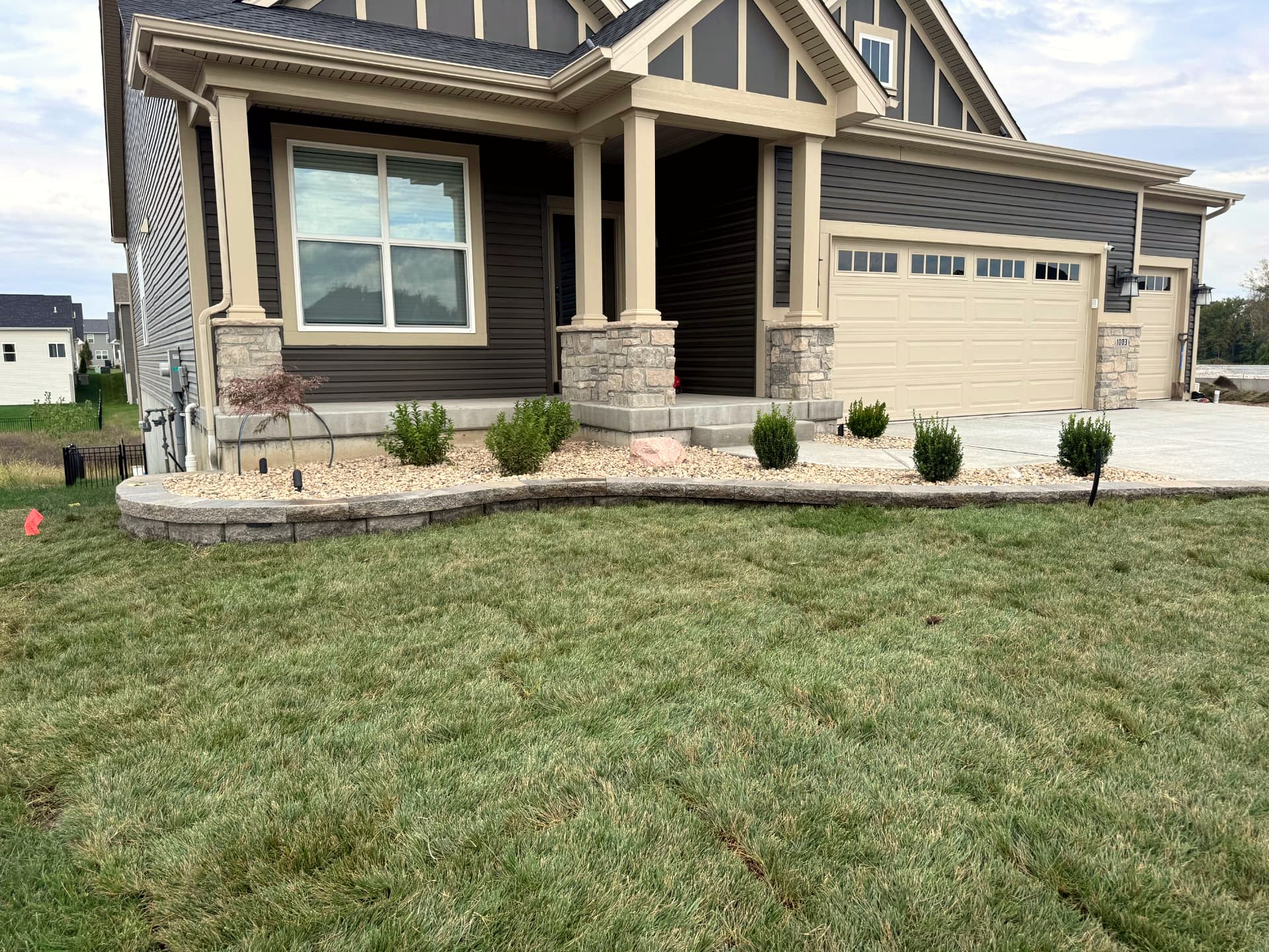 Retaining Walls project 14 by Aubrey Co. in Wentzville, MO
