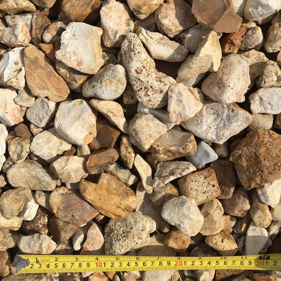 Missouri Gravel Extra Large A material sample