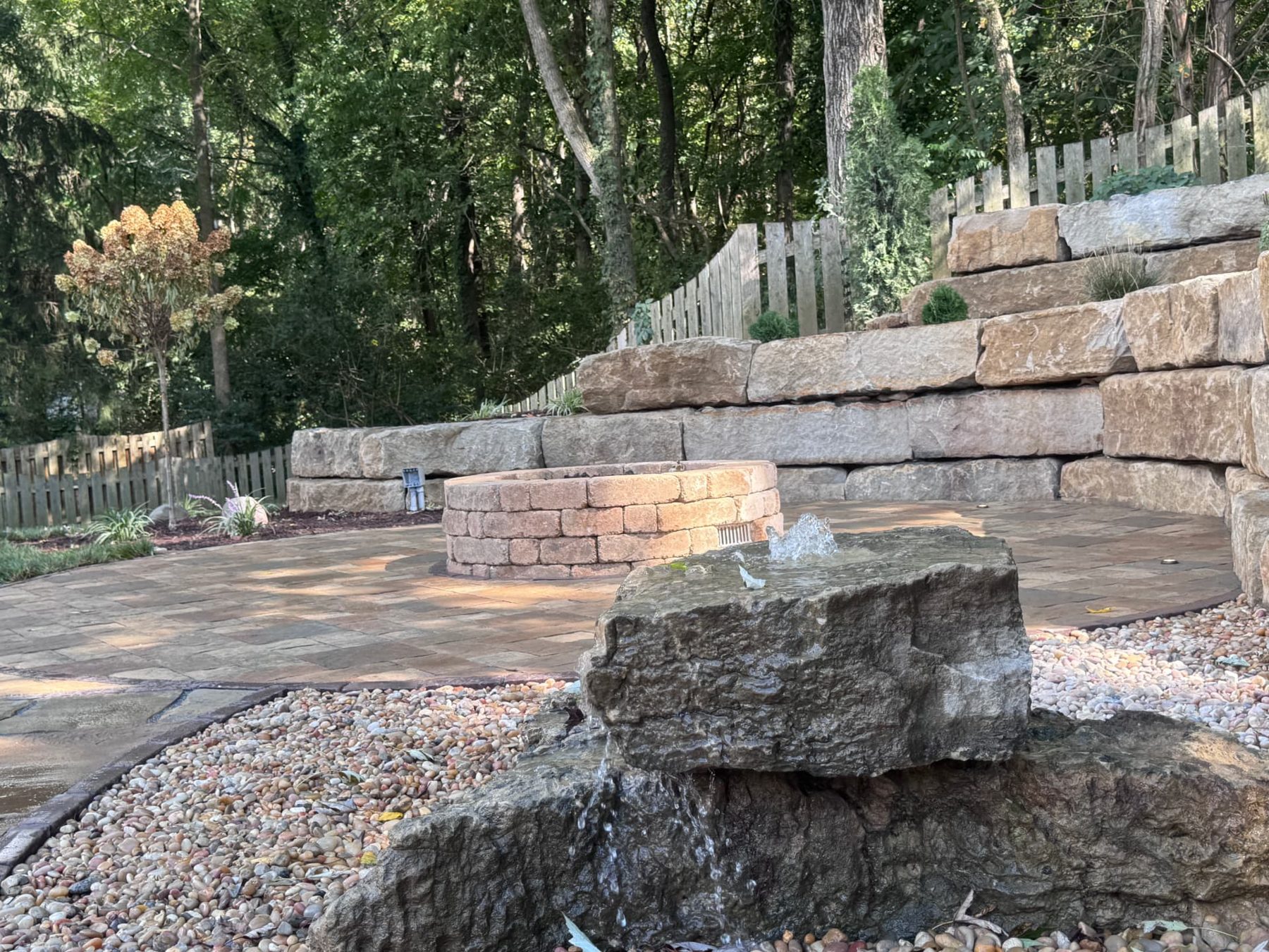 Water Features project 3 by Aubrey Co. in Wentzville, MO
