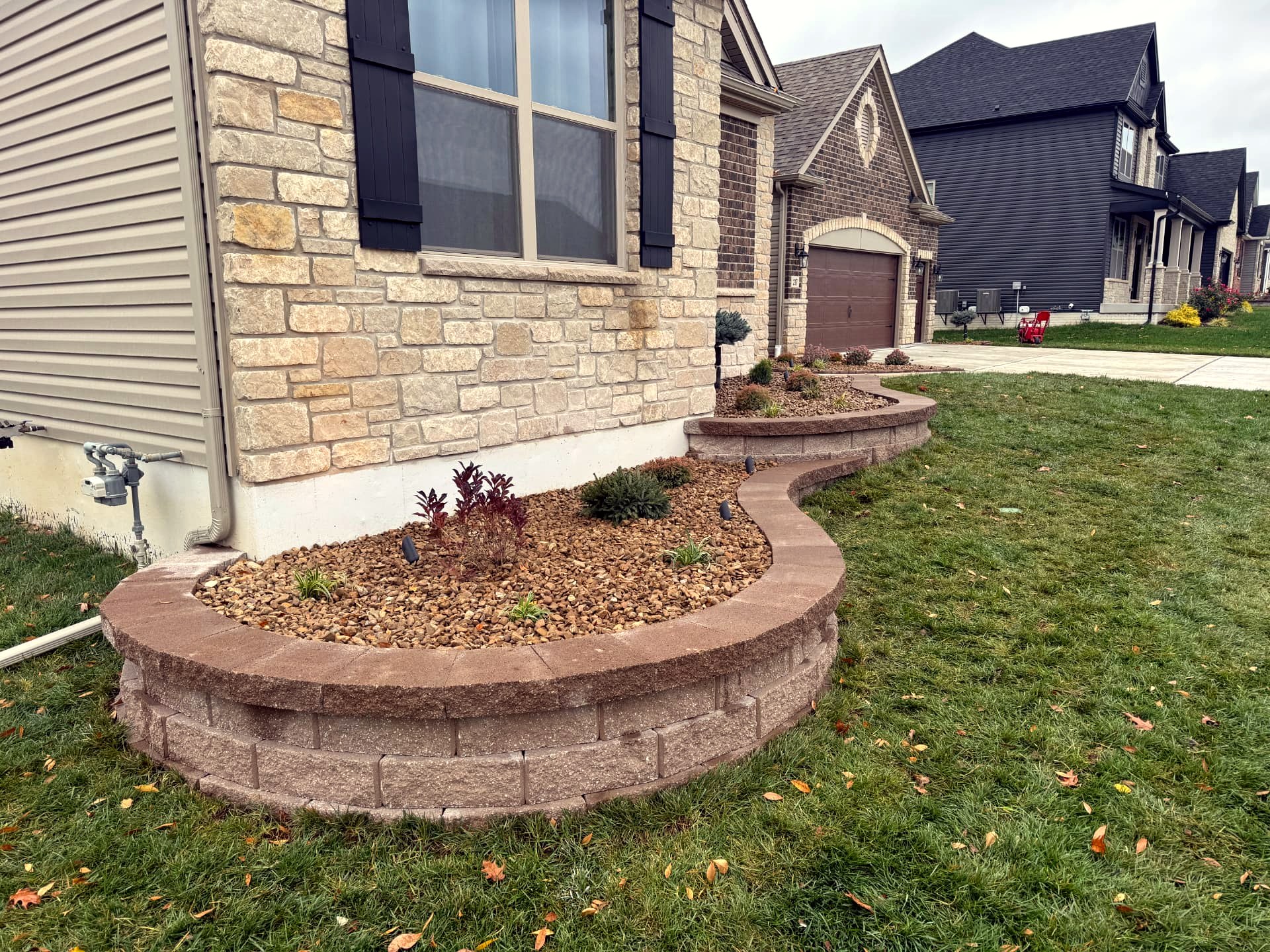 Retaining Walls project 11 by Aubrey Co. in Wentzville, MO