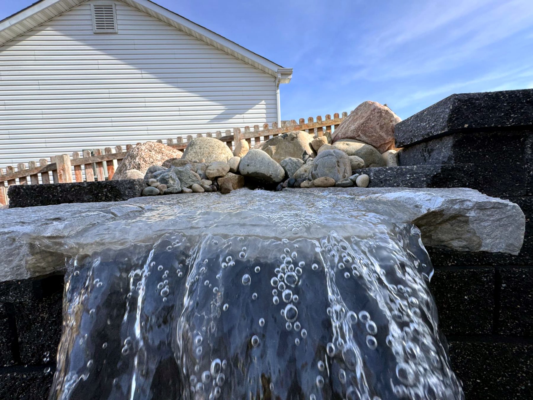 Water Features project 9 by Aubrey Co. in Wentzville, MO