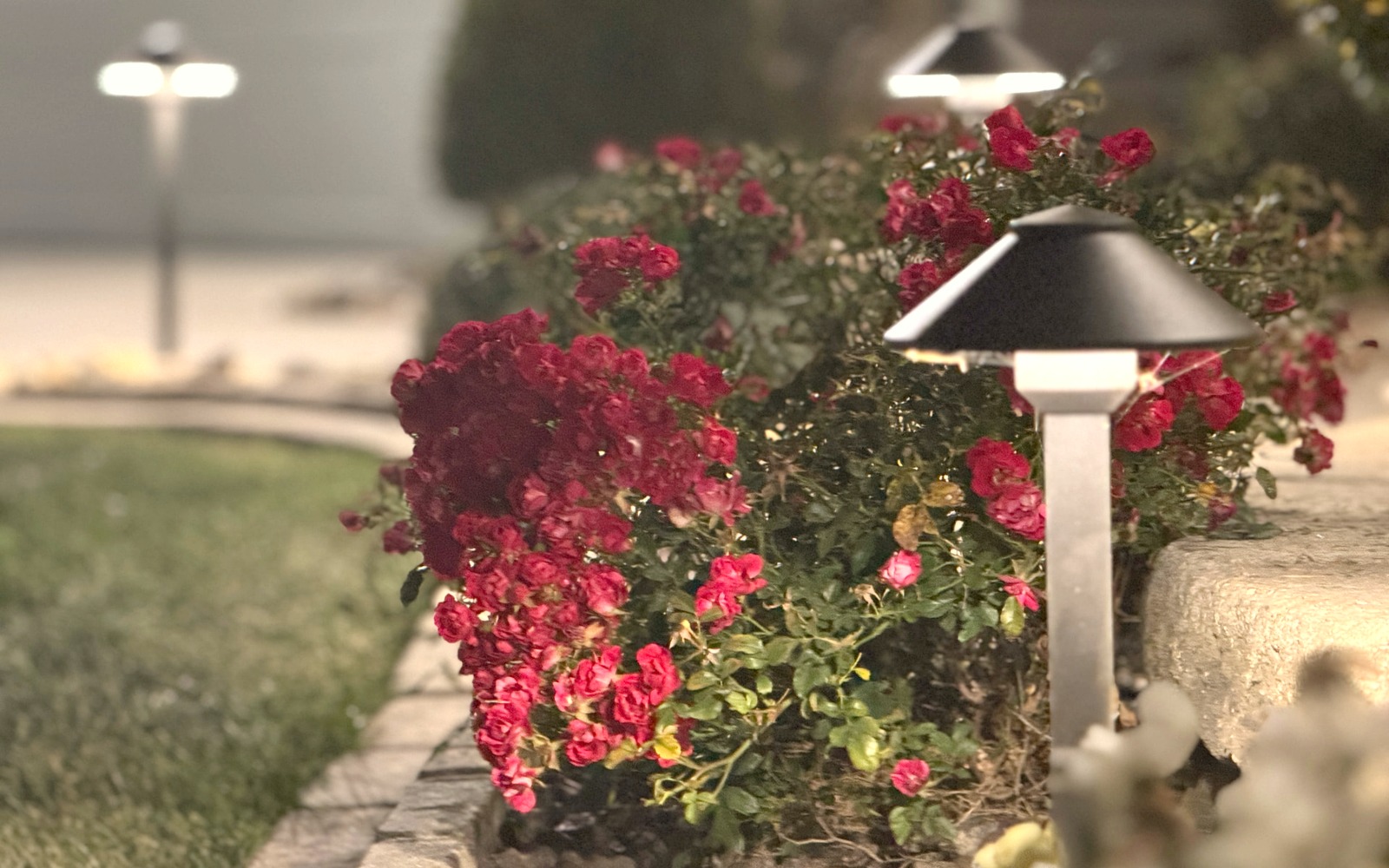 Pathway Lighting project 6 by Aubrey Co. in Wentzville, MO