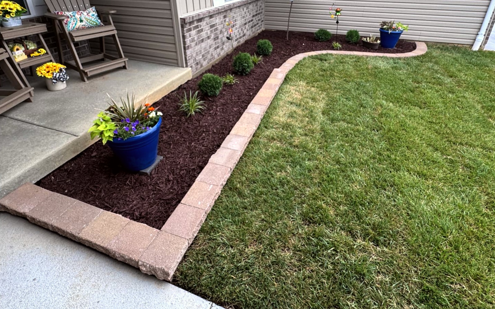 Retaining Walls project 21 by Aubrey Co. in Wentzville, MO