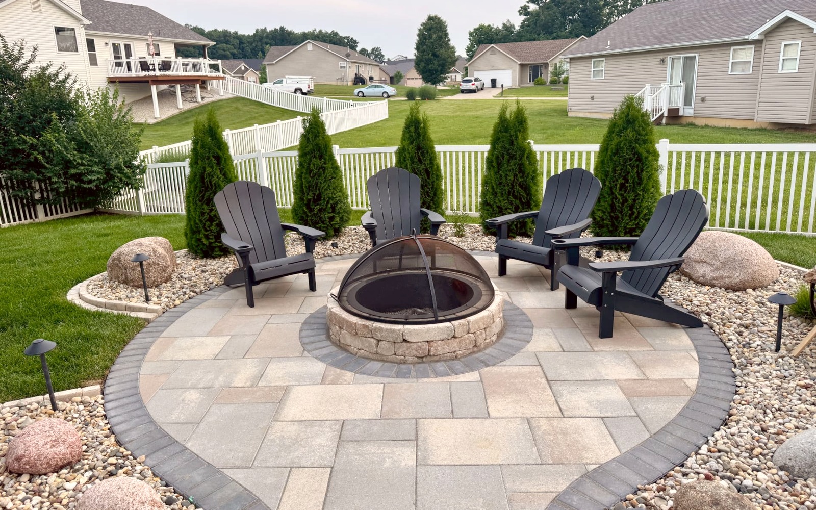 Paver Patios & Walkways project 6 by Aubrey Co. in Wentzville, MO