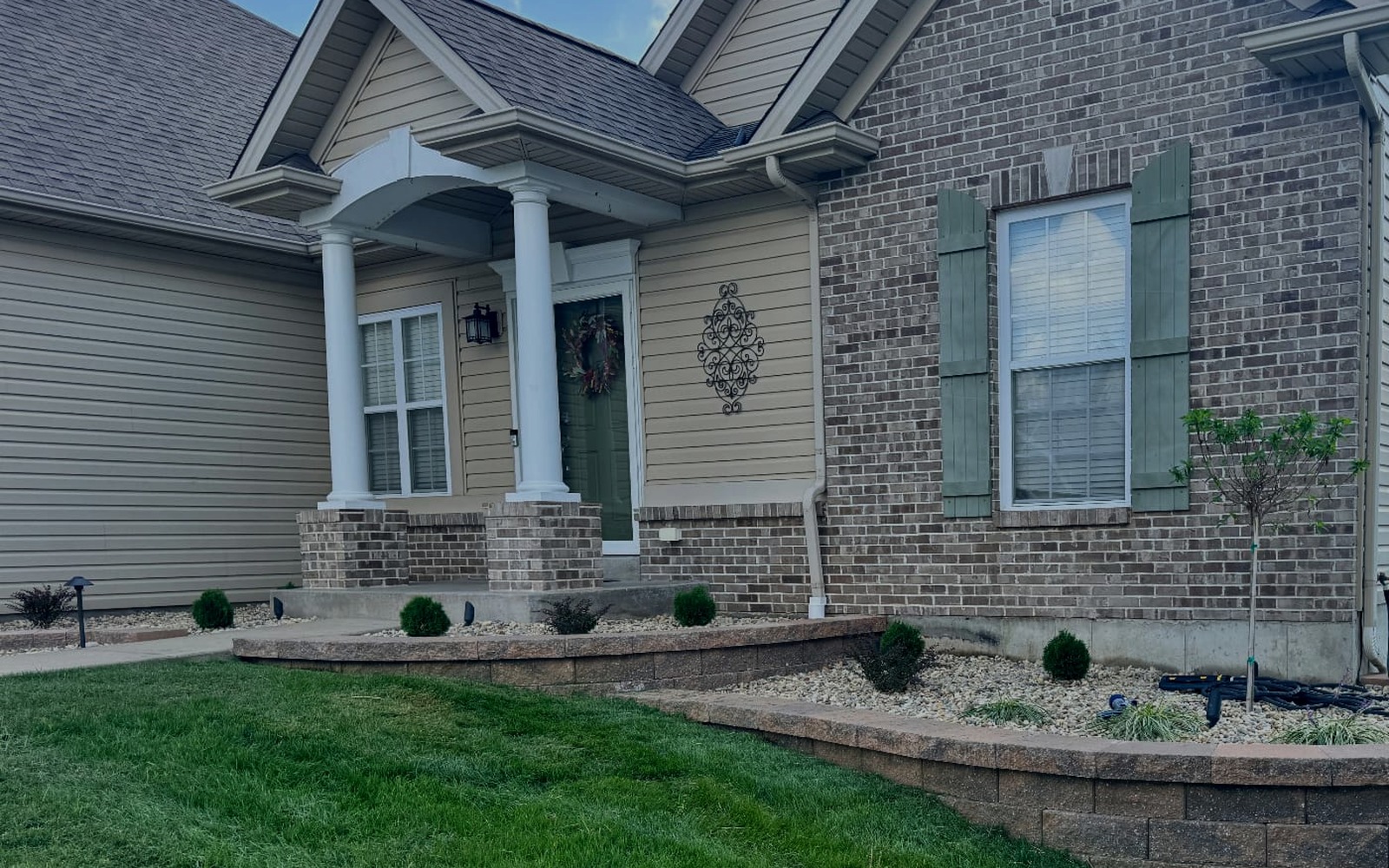 Retaining Walls project 18 by Aubrey Co. in Wentzville, MO