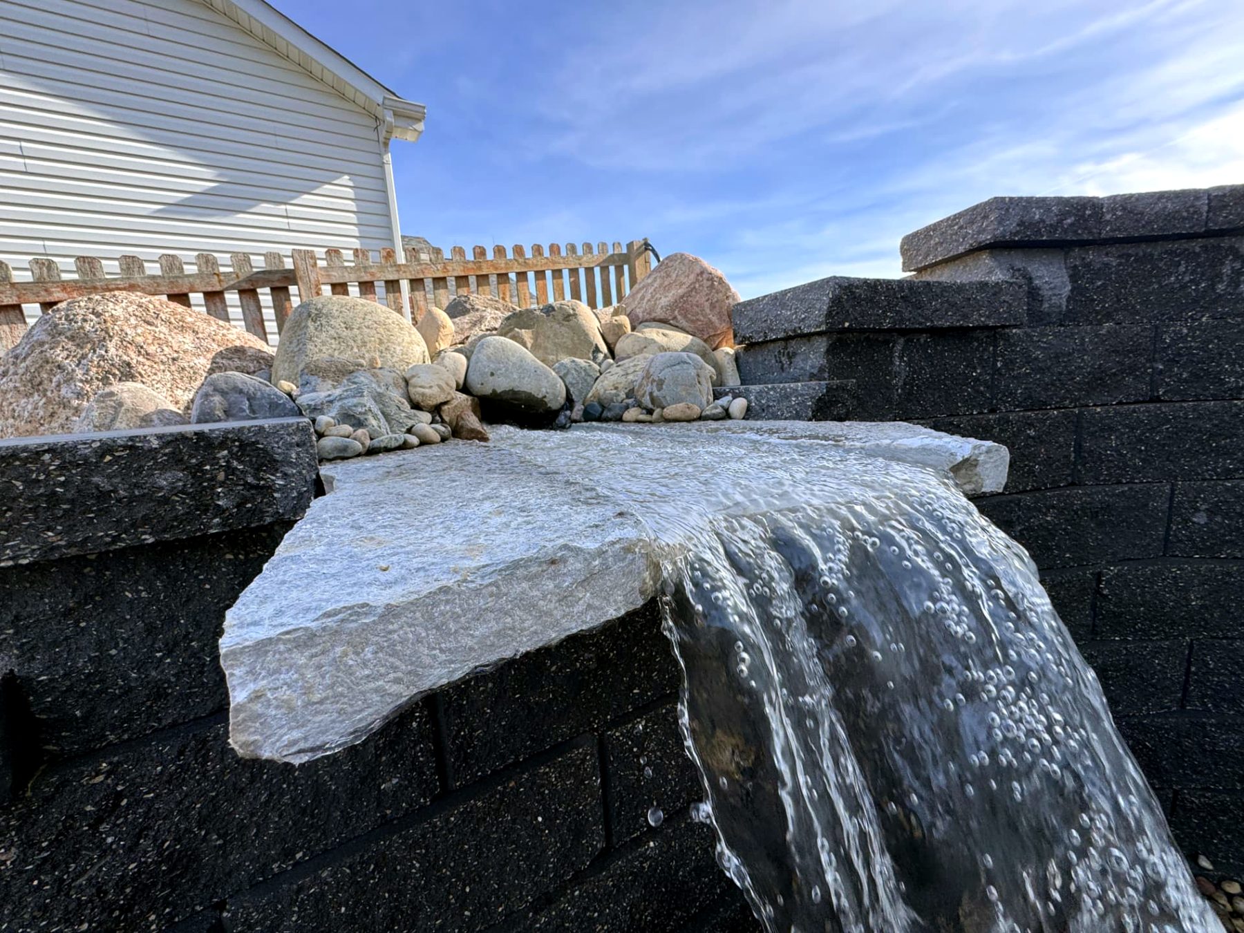 Water Features project 8 by Aubrey Co. in Wentzville, MO