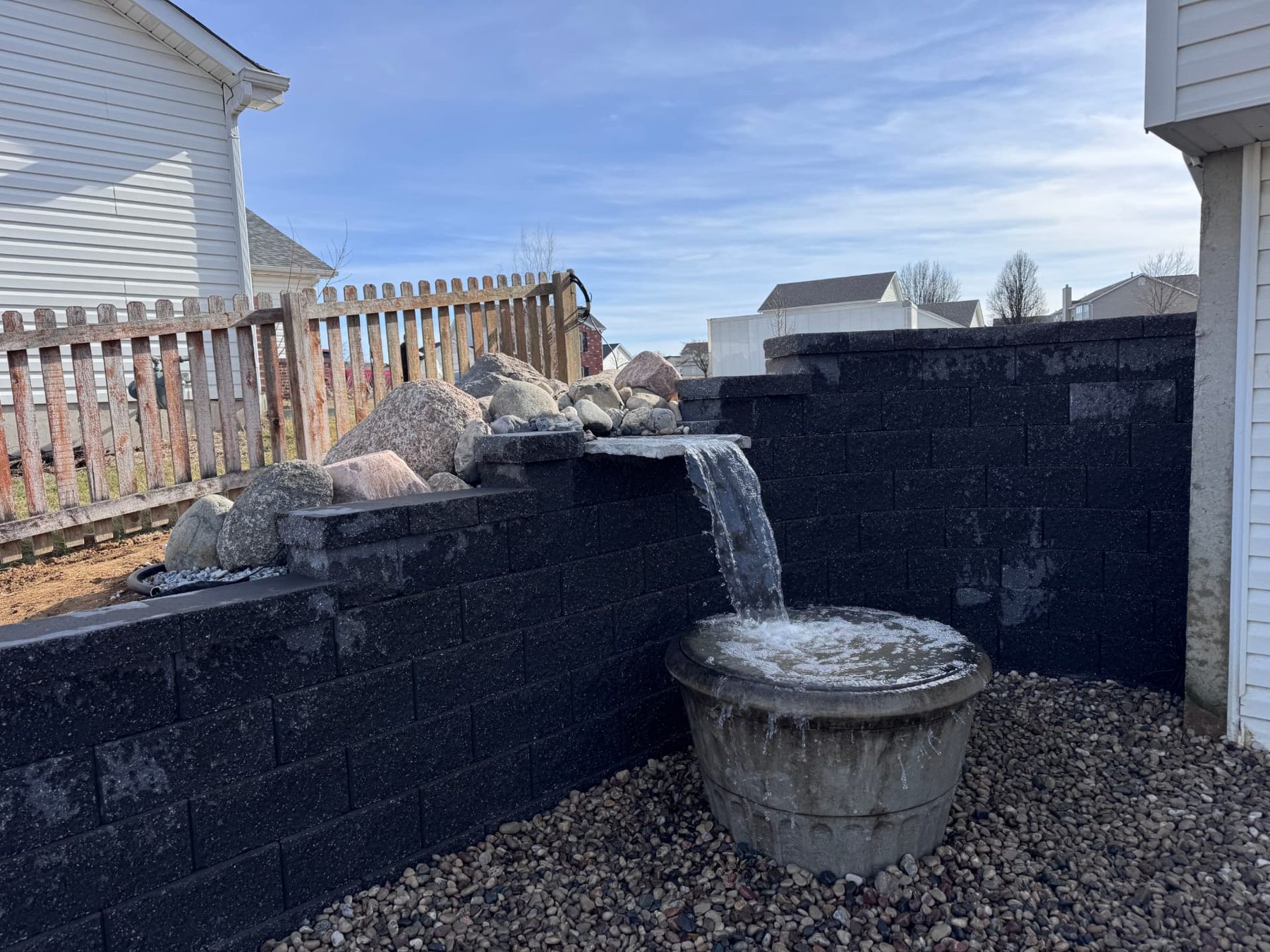 Water Features project 5 by Aubrey Co. in Wentzville, MO