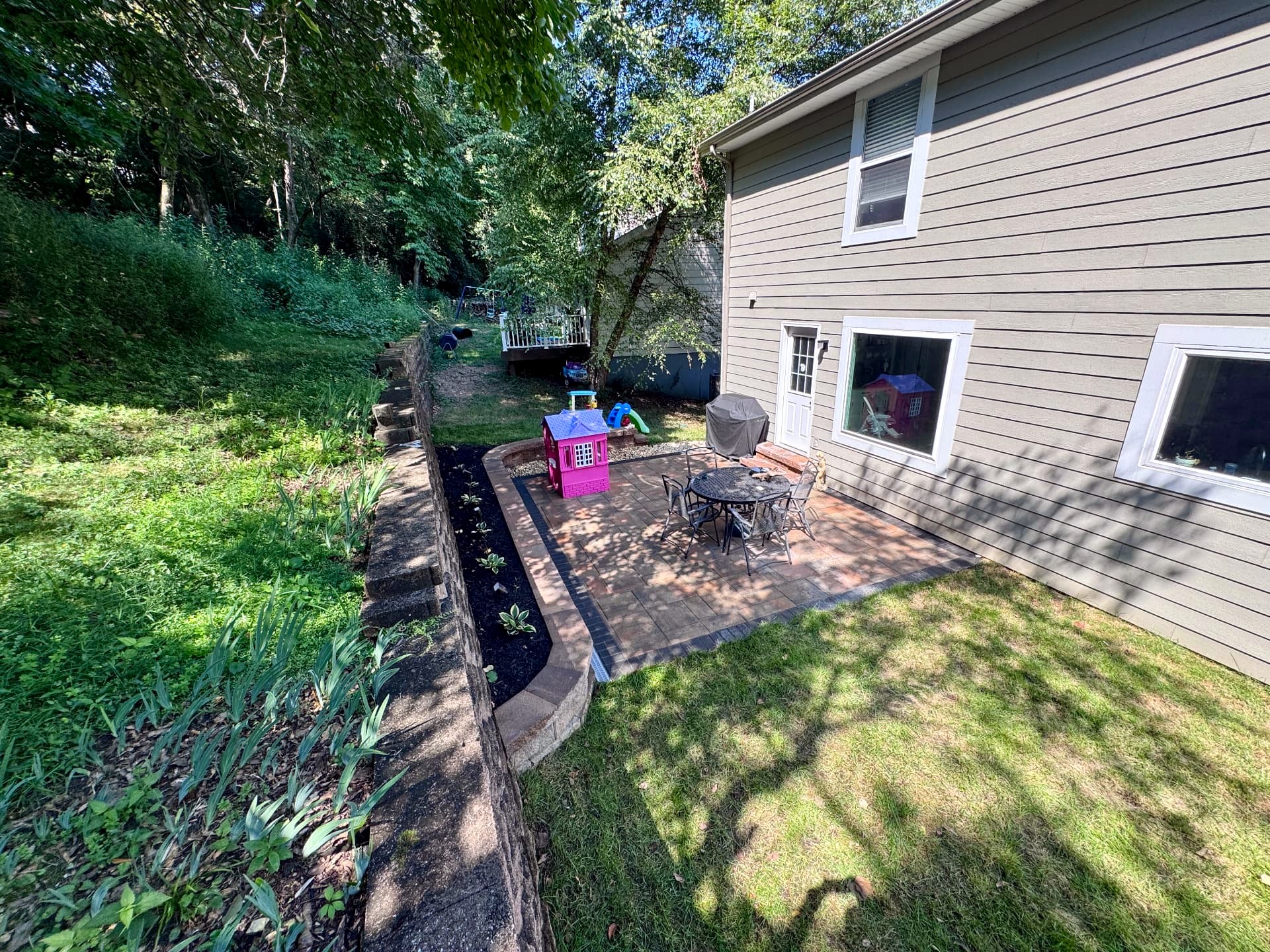 Ballwin Backyard Overhaul project 7 by Aubrey Co. in Wentzville, MO