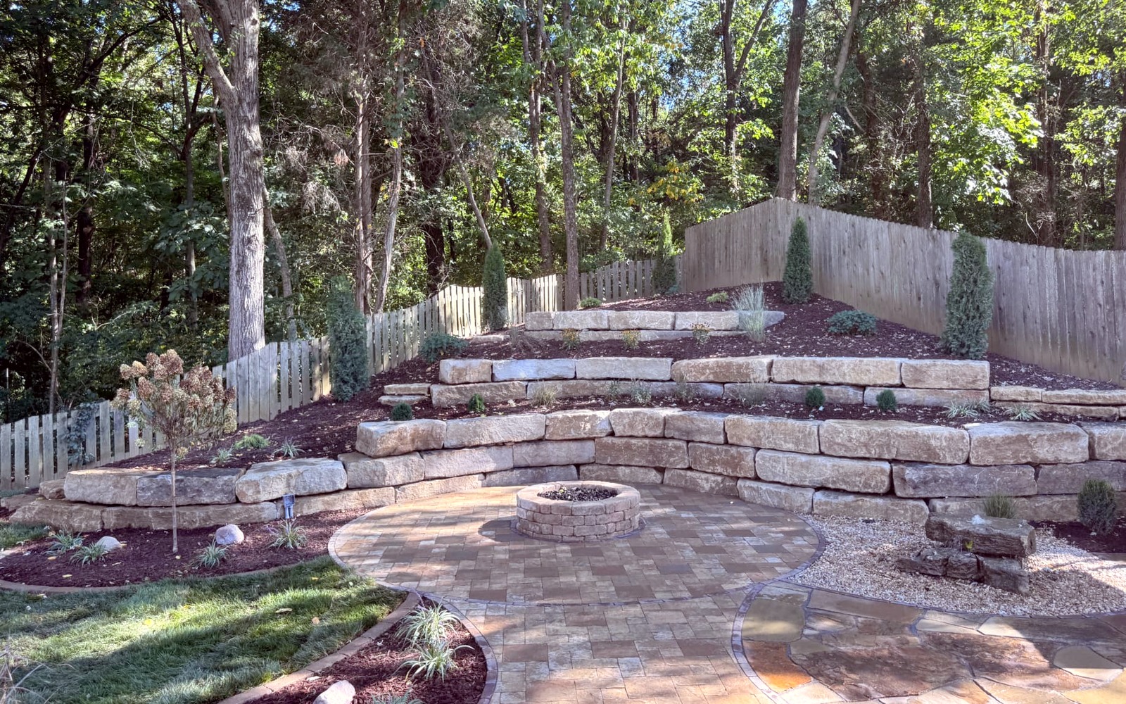 Paver Patios & Walkways project 11 by Aubrey Co. in Wentzville, MO