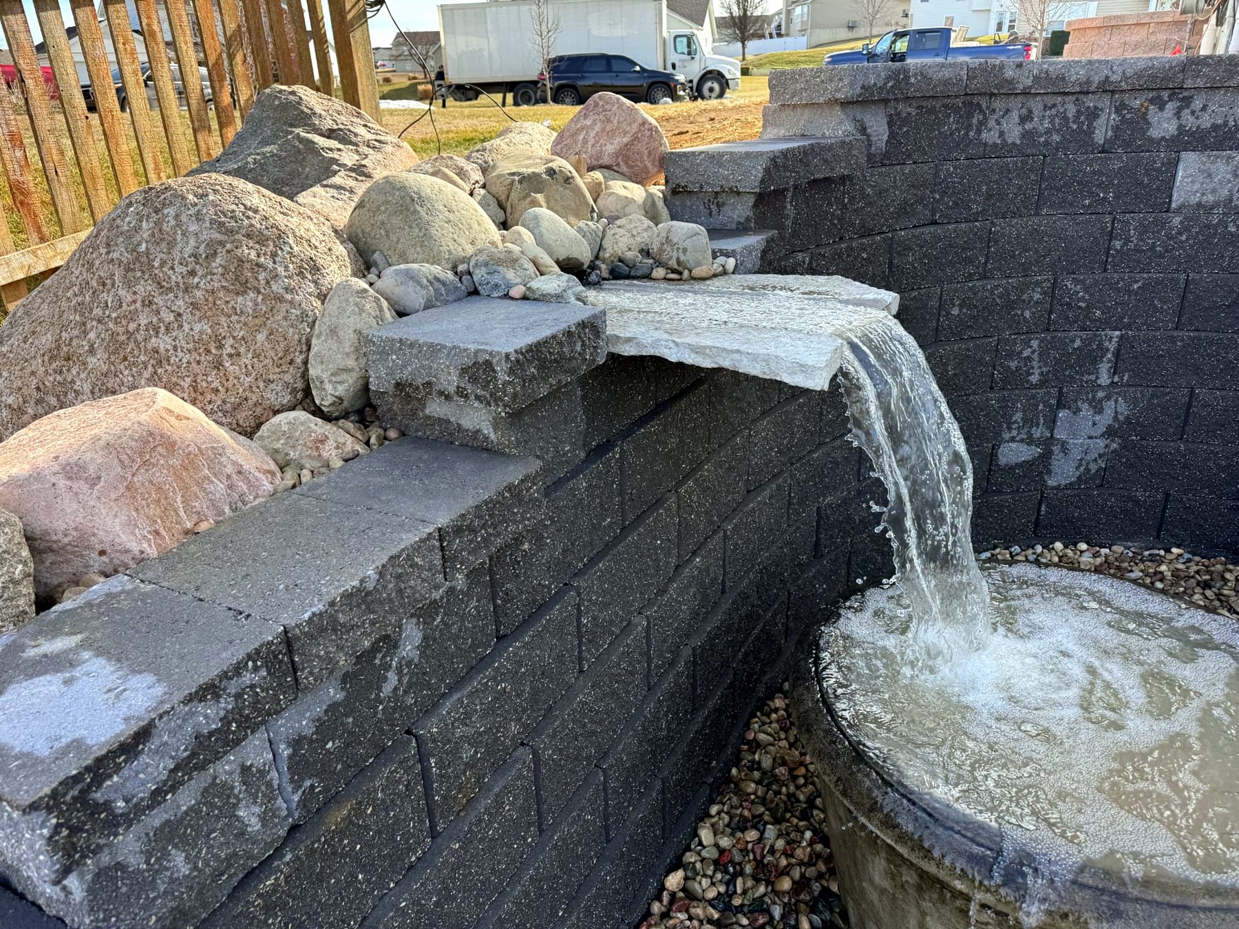 Water Features project 6 by Aubrey Co. in Wentzville, MO
