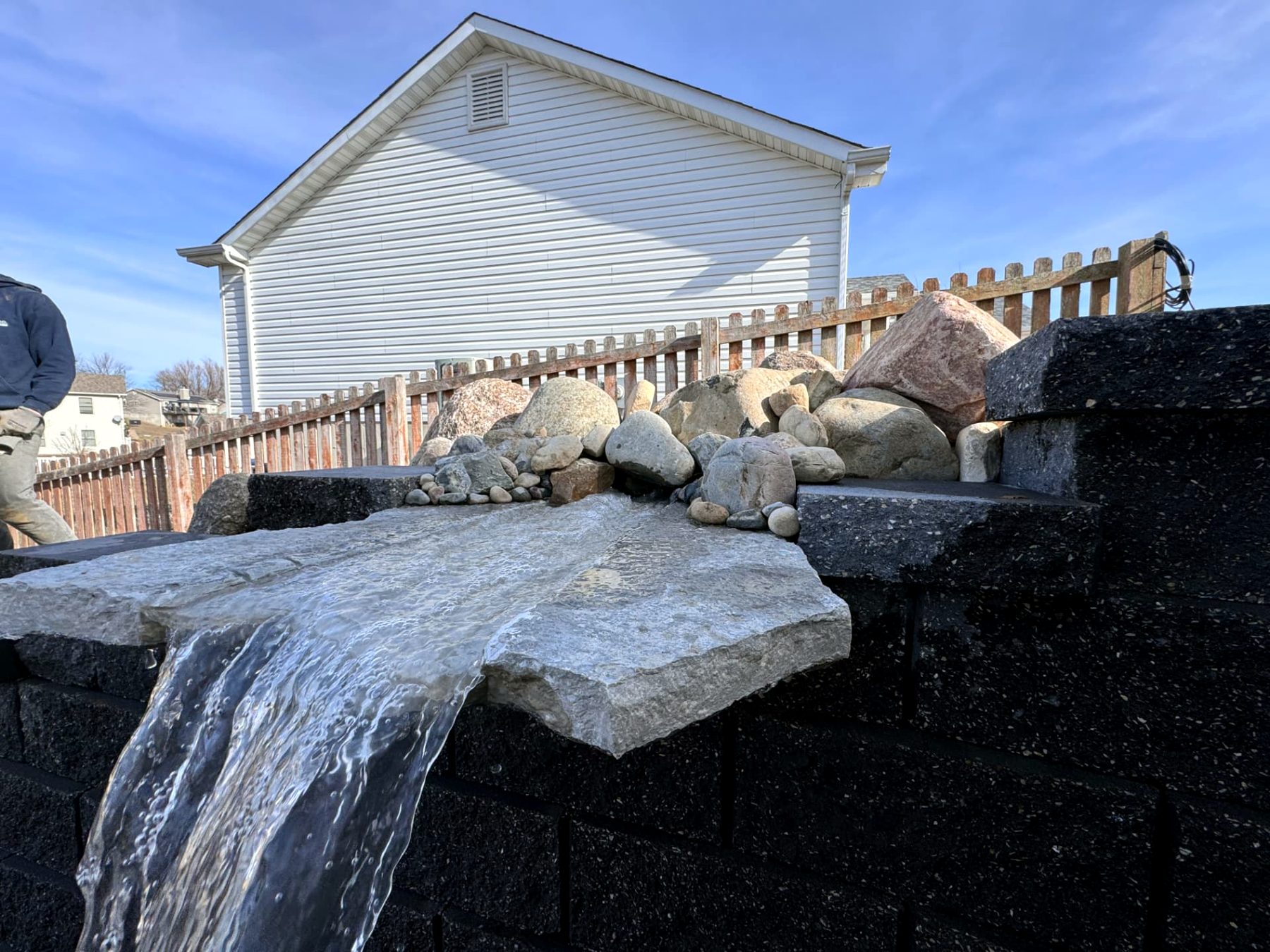 Water Features project 10 by Aubrey Co. in Wentzville, MO
