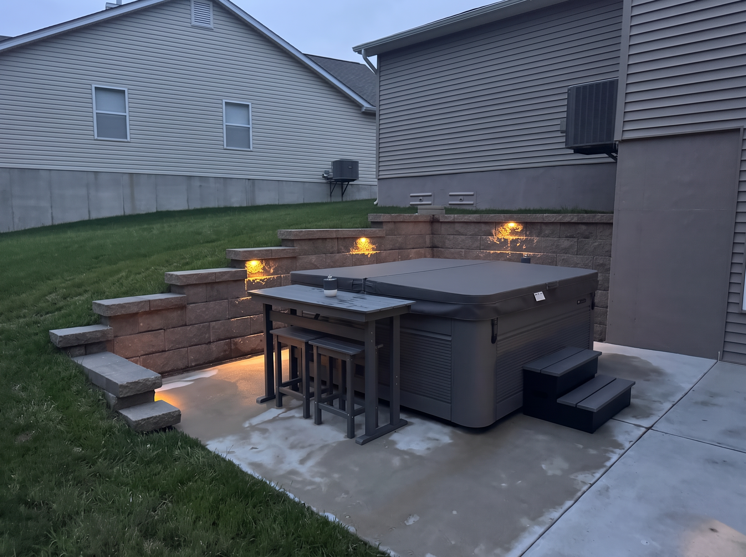 Retaining Walls project 4 by Aubrey Co. in Wentzville, MO