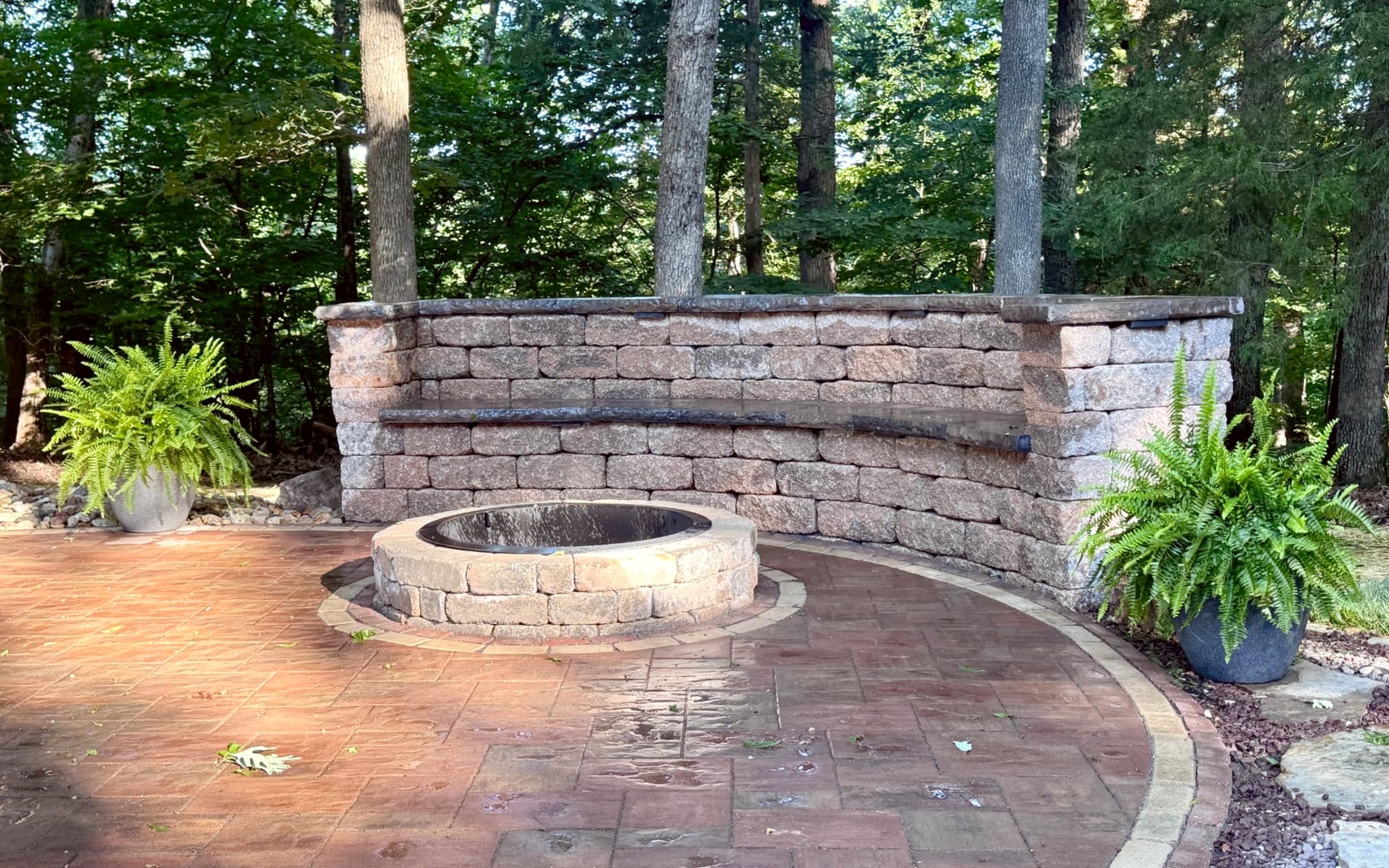 Paver Patios & Walkways project 13 by Aubrey Co. in Wentzville, MO