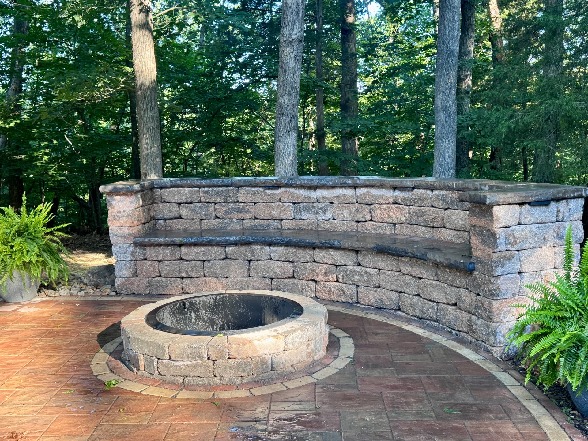 Fire Pits project 4 by Aubrey Co. in Wentzville, MO