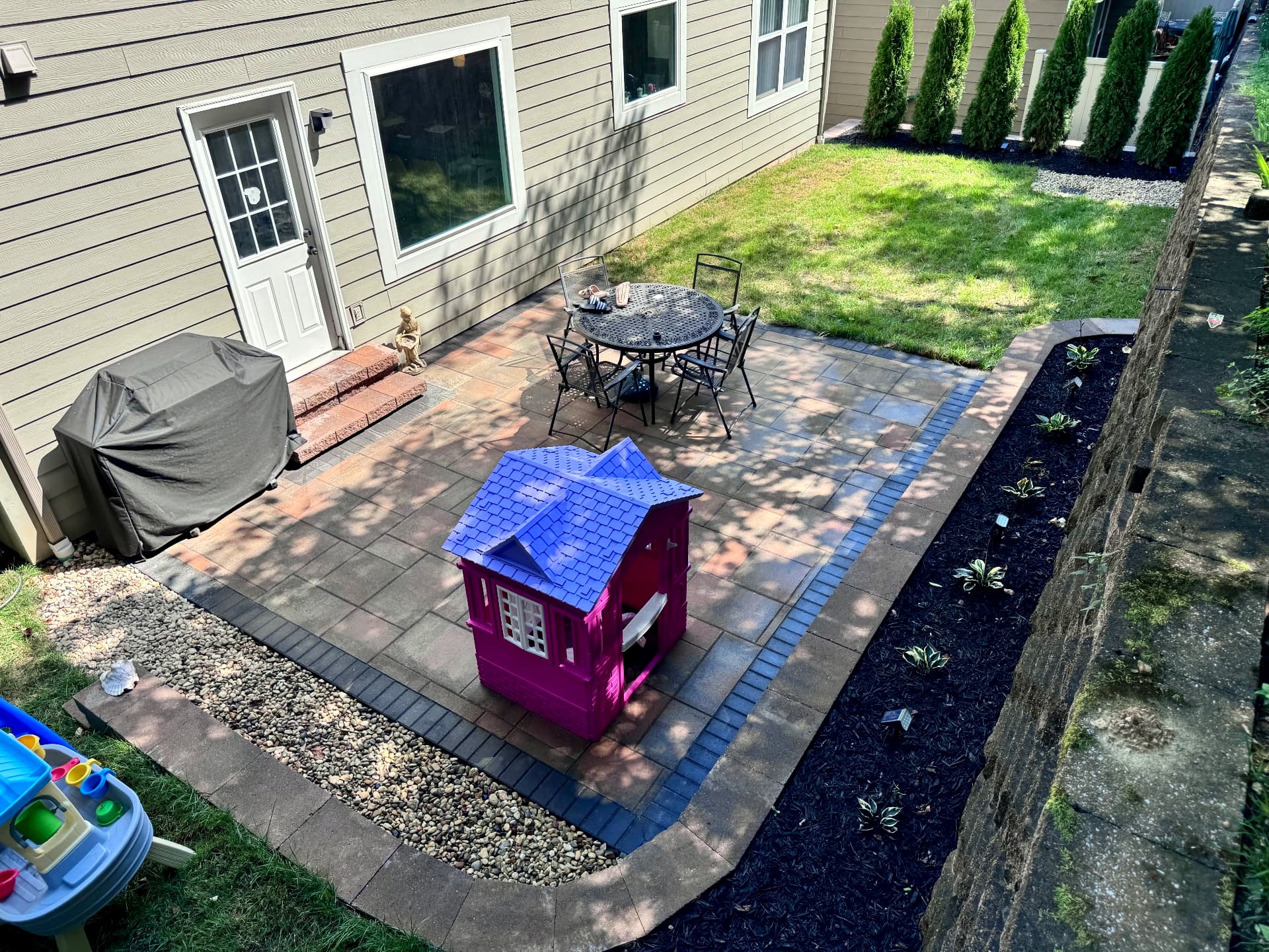 Ballwin Backyard Overhaul project 5 by Aubrey Co. in Wentzville, MO