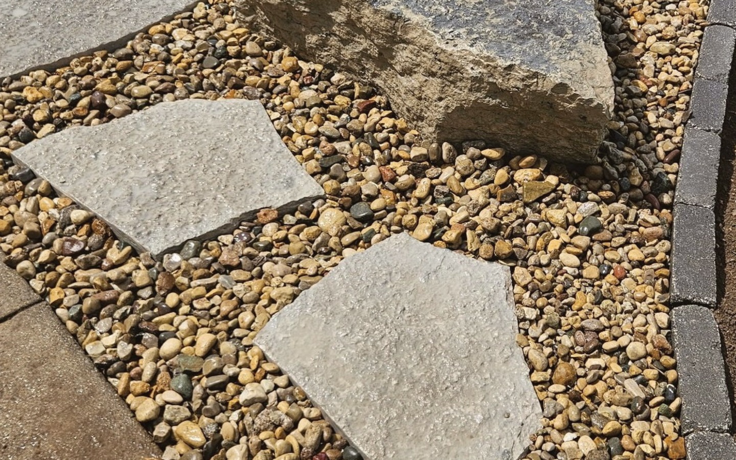 Natural Flagstone Steppers project 3 by Aubrey Co. in Wentzville, MO